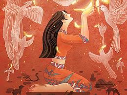 《百鸟衣》插图