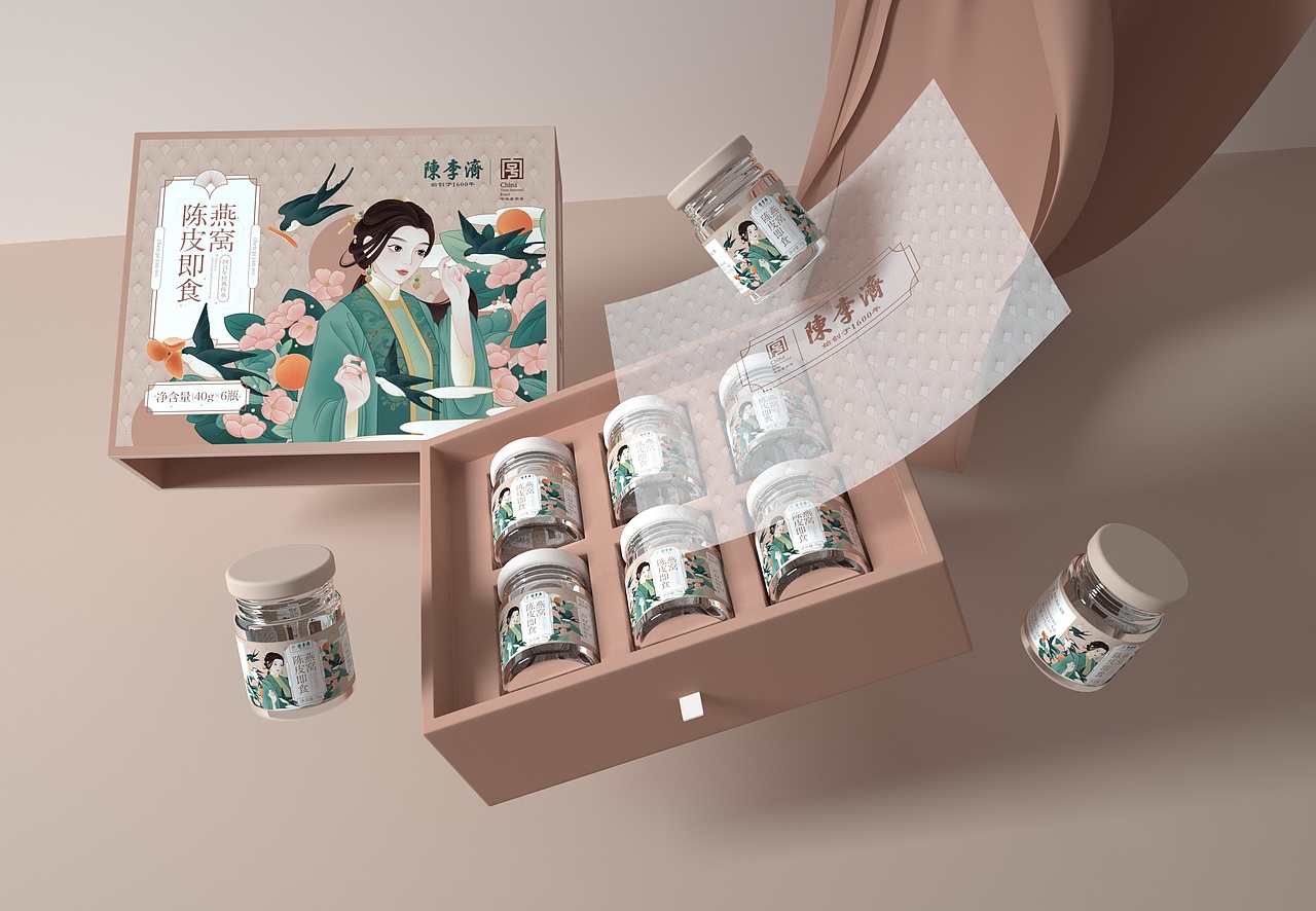 尚智x陈李济 | 燕窝包装设计