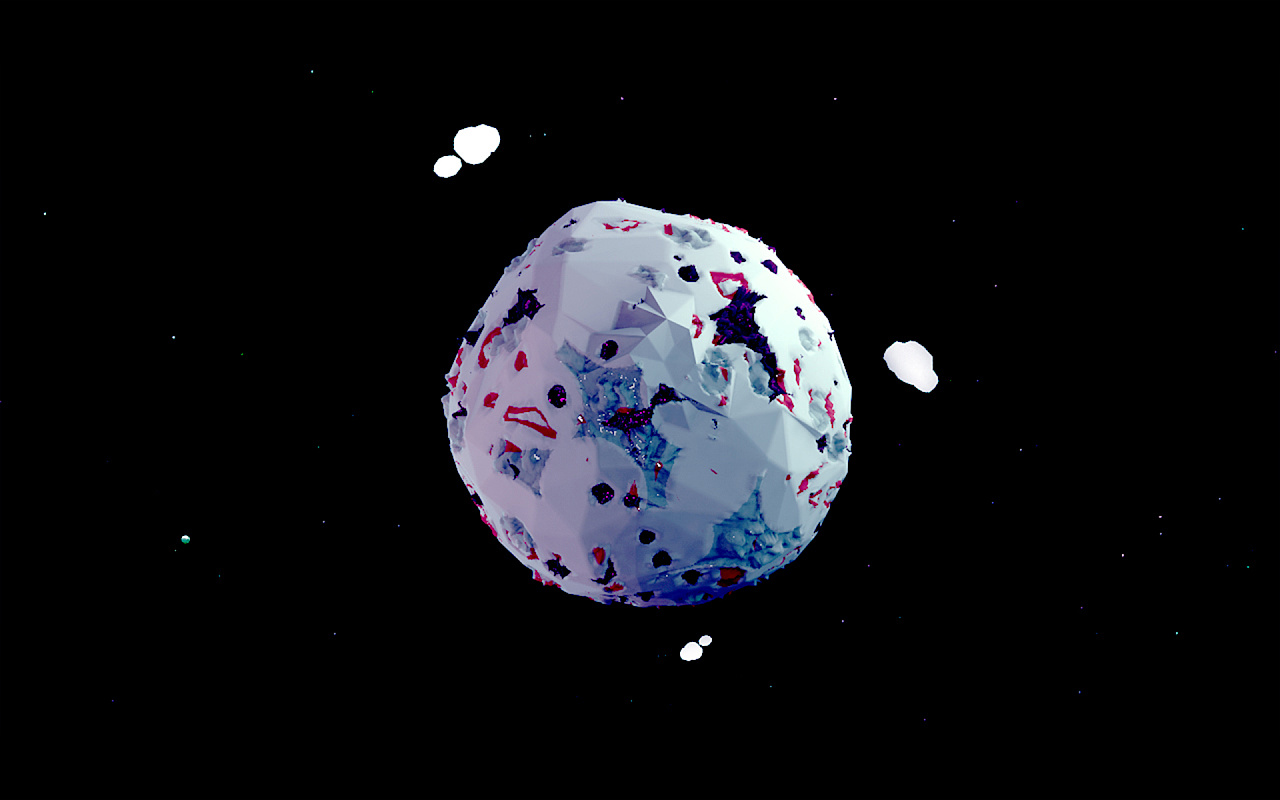 【c4d建模】lonely planet | 孤独星球