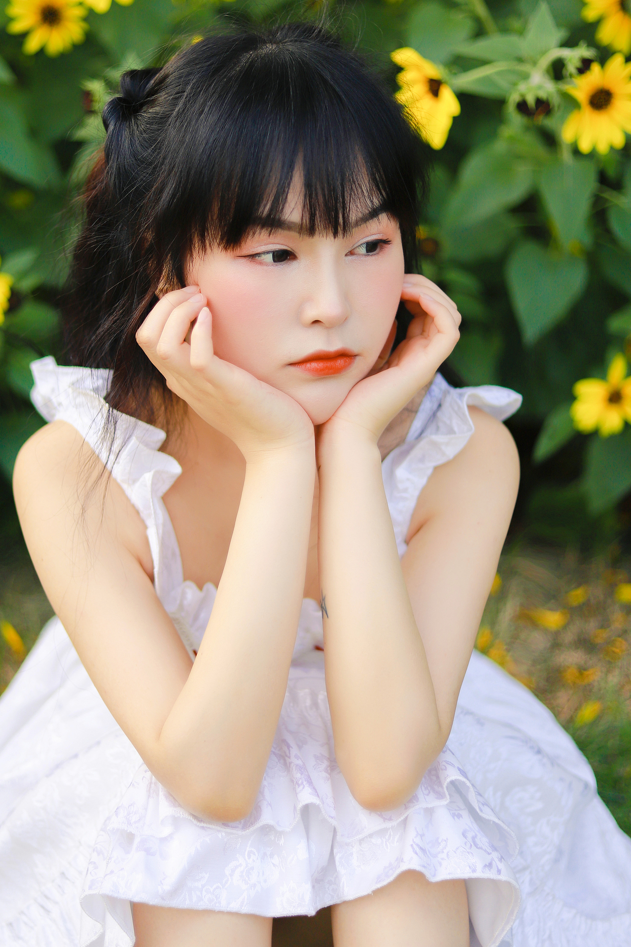 太阳花（图ZMjEzMTUxNDk2） - 人像摄影 - 站酷设计师肖新新原创素材 - 站酷ZCOOL