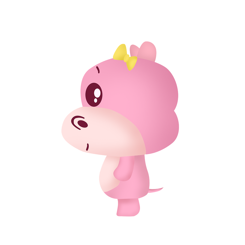 "粉嘟嘟"卡通形象