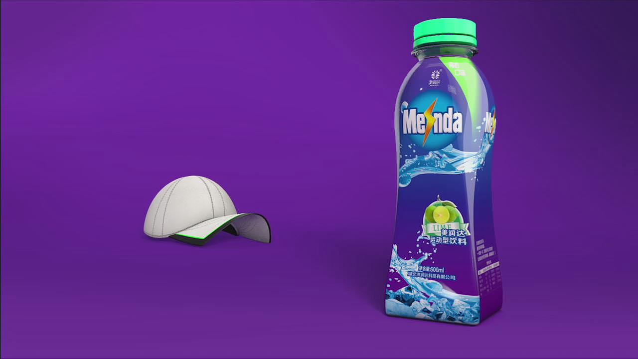 美润达饮料演绎动画