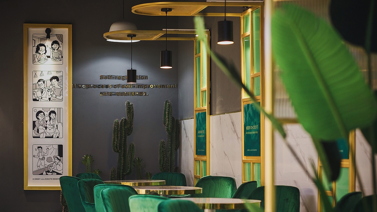 自律沙拉研习社——这就是自由的感觉（图ZMjgxMzU5NTg4） - 酒店餐饮设计 - 站酷设计师风禾吉原创素材 - 站酷ZCOOL