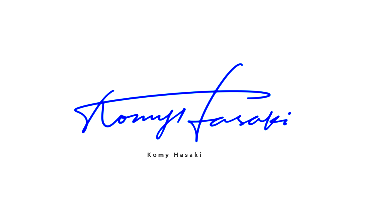 个性签丨英文签名设计丨komy hasaki多种签名设计方案