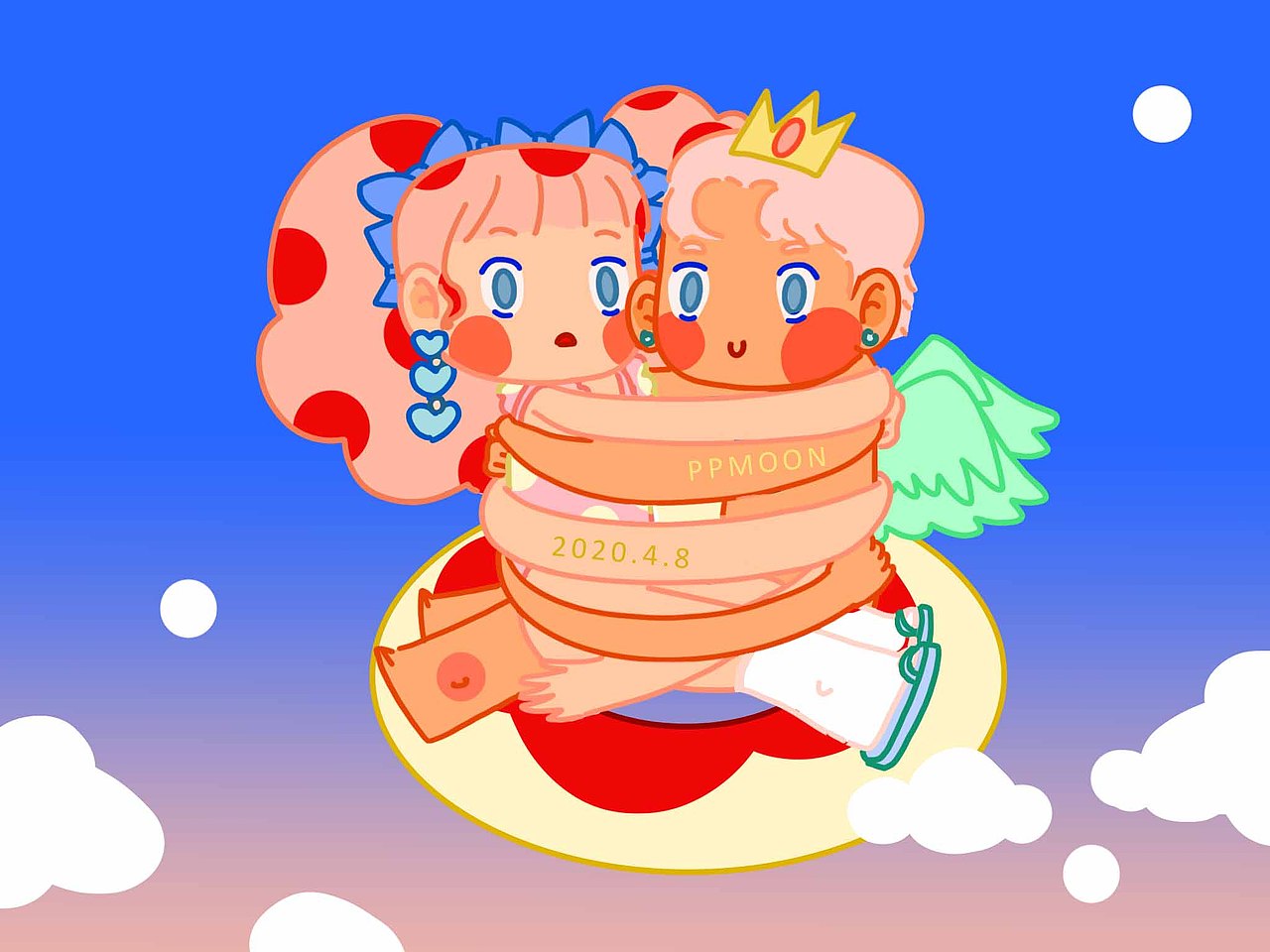 HUG 好想好好拥抱你啊（图ZMjA0NzAzMjQw） - 创作习作 - 站酷设计师PPMOON原创素材 - 站酷ZCOOL