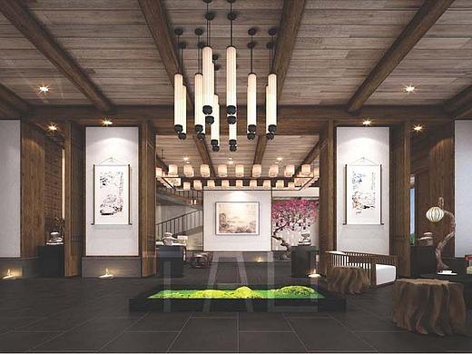 银川养生火锅店设计【雨浓养生餐厅】银川火锅店装修