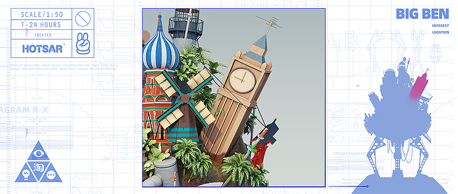 交互装置 | 飞猪过瘾旅行怪（图ZMTgwMzQyOTIw） - 人机交互 - 站酷设计师BINL2020原创素材 - 站酷ZCOOL
