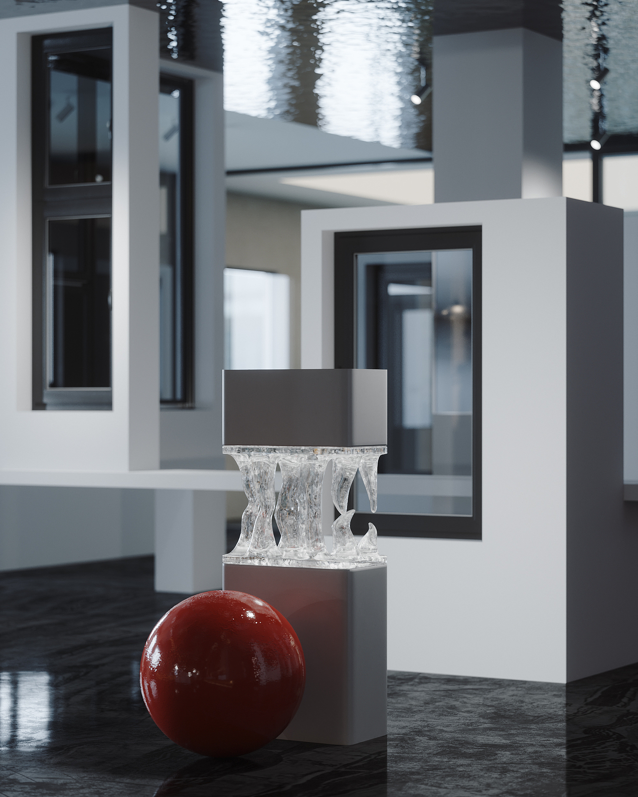 高端展厅（图ZMjEyNjg3NjY4） - 家装设计 - 站酷设计师澜光雷哥原创素材 - 站酷ZCOOL