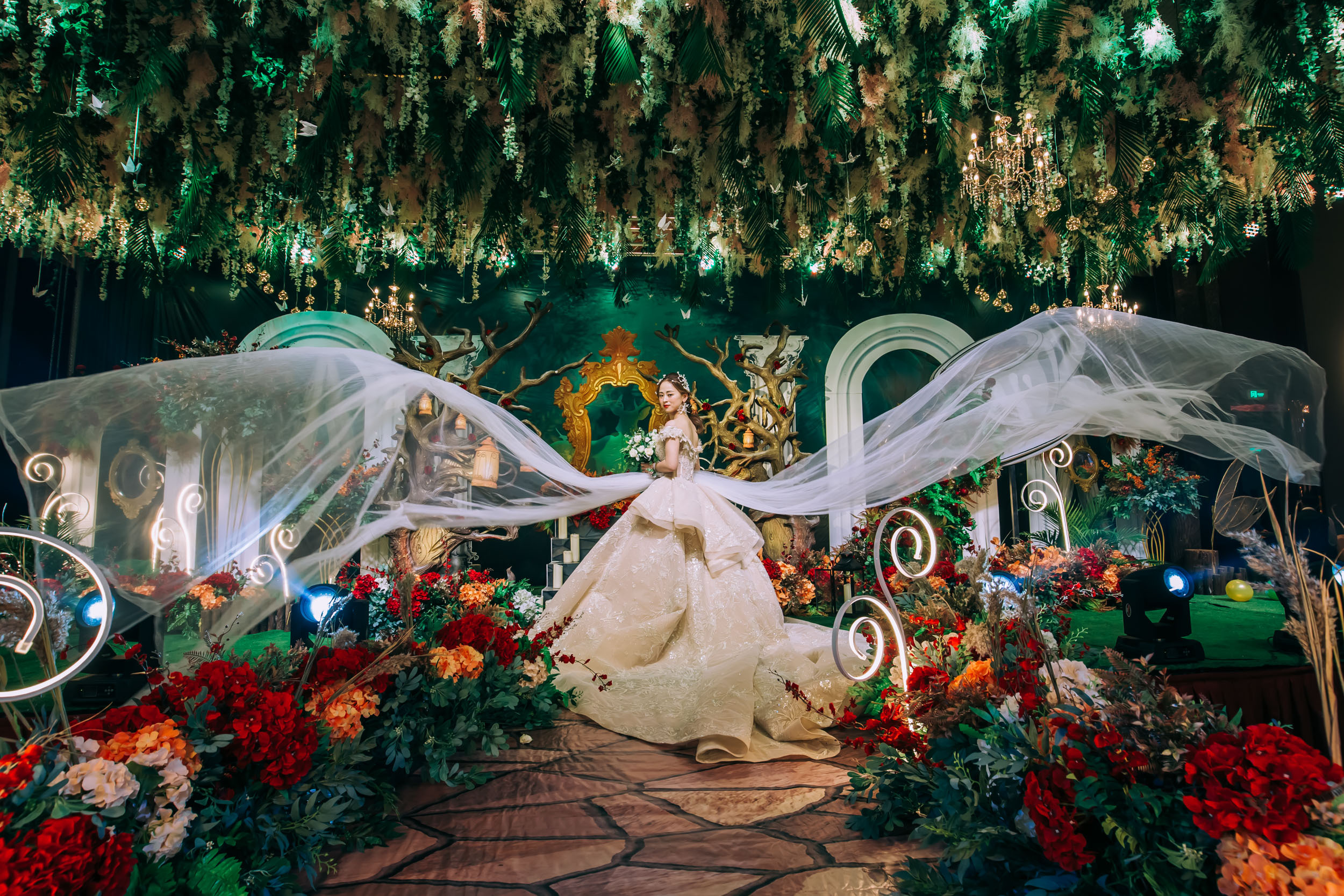 林中仙子森系婚礼