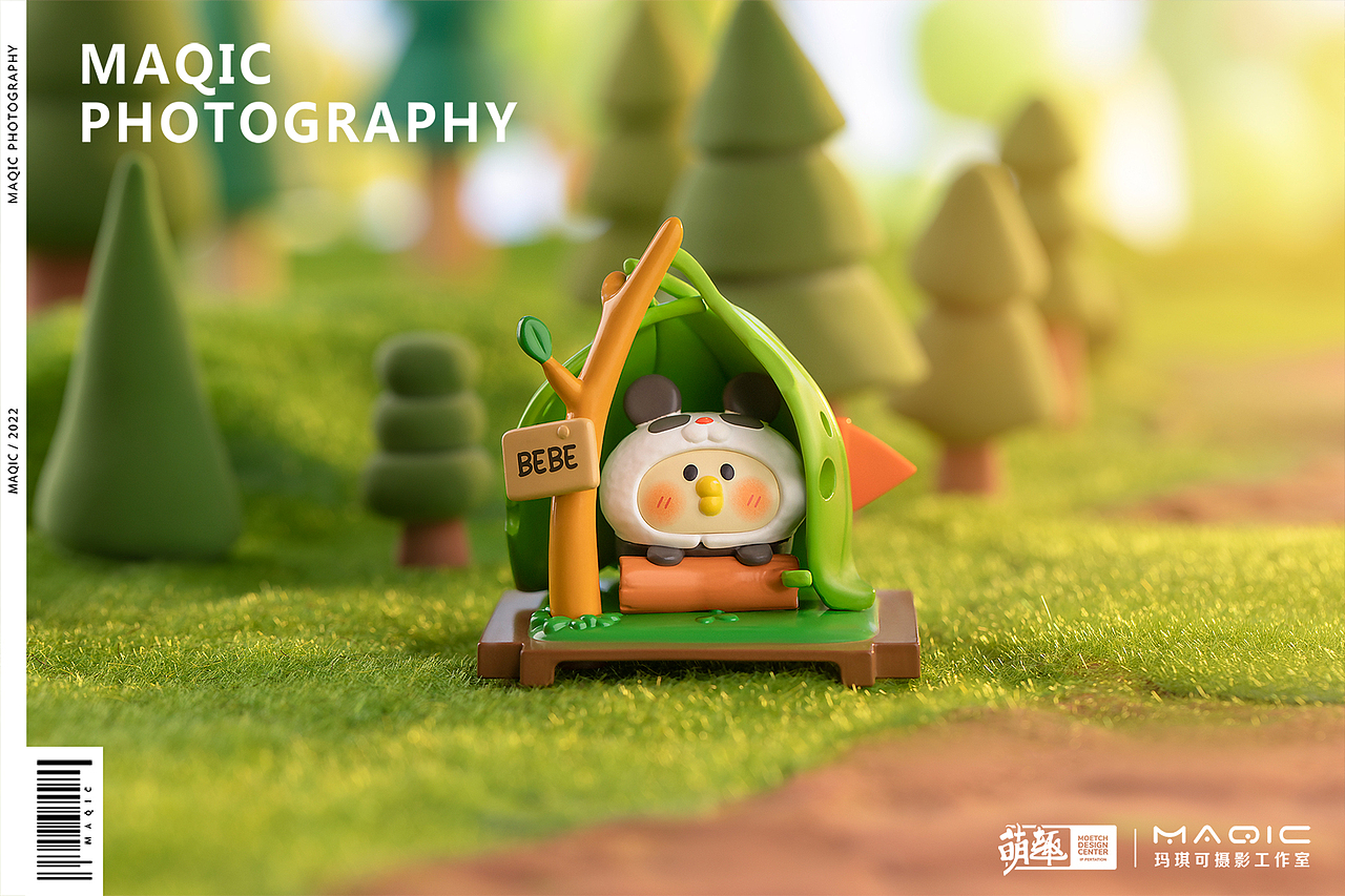 小鹦鹉BEBE《森林系列盲盒》——潮玩手办拍摄