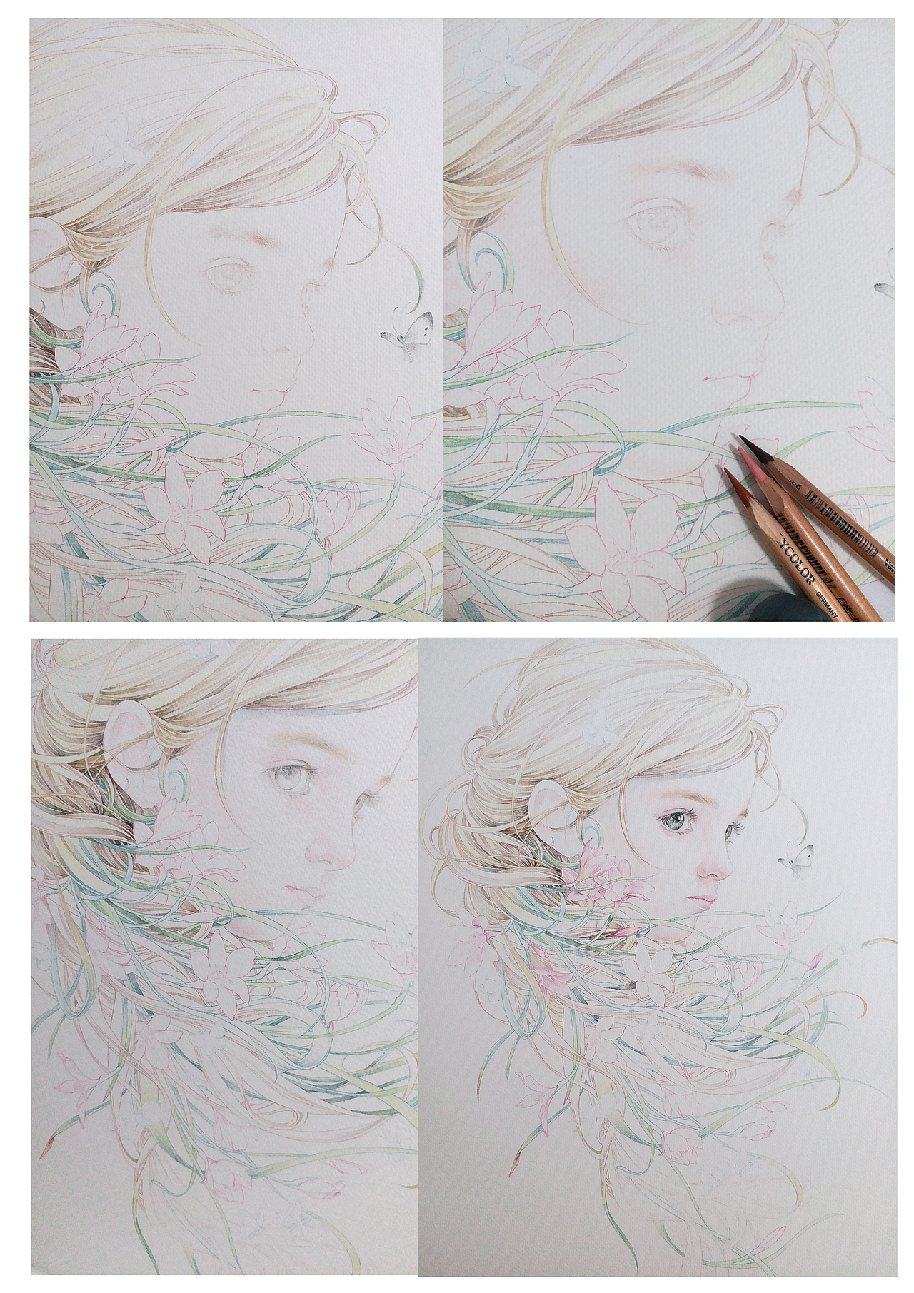 小图——葱兰花（图ZOTQ2ODcxNjQ=） - 绘画 - 站酷设计师kekebaby原创素材 - 站酷ZCOOL