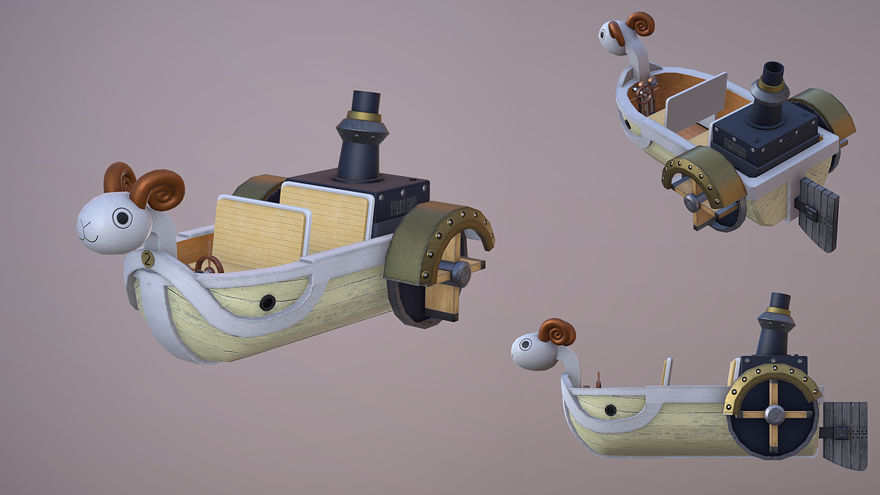 ONE PIECE——“海賊王”萬里陽光號-士兵船塢系統(tǒng)（圖ZMTYzMjc0NTYw） - 動畫/影視 - 站酷設(shè)計(jì)師山峰上的小風(fēng)原創(chuàng)素材 - 站酷ZCOOL