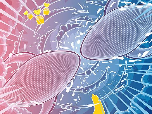 “鯨”生“鯨”世 I 水潤一生（個(gè)人主頁-ZNTE5NTc2NzY=） - 包裝 - 站酷設(shè)計(jì)師左9頁原創(chuàng)素材 - 站酷ZCOOL