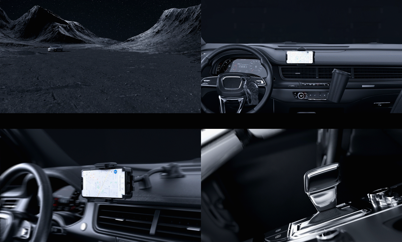 Mpow 仪表台车载支架