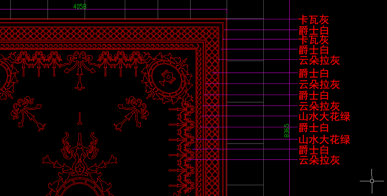 赋予情感的法式贵族设计（图ZNDg4ODMyOTI=） - 家装设计 - 站酷设计师隐居地球原创素材 - 站酷ZCOOL