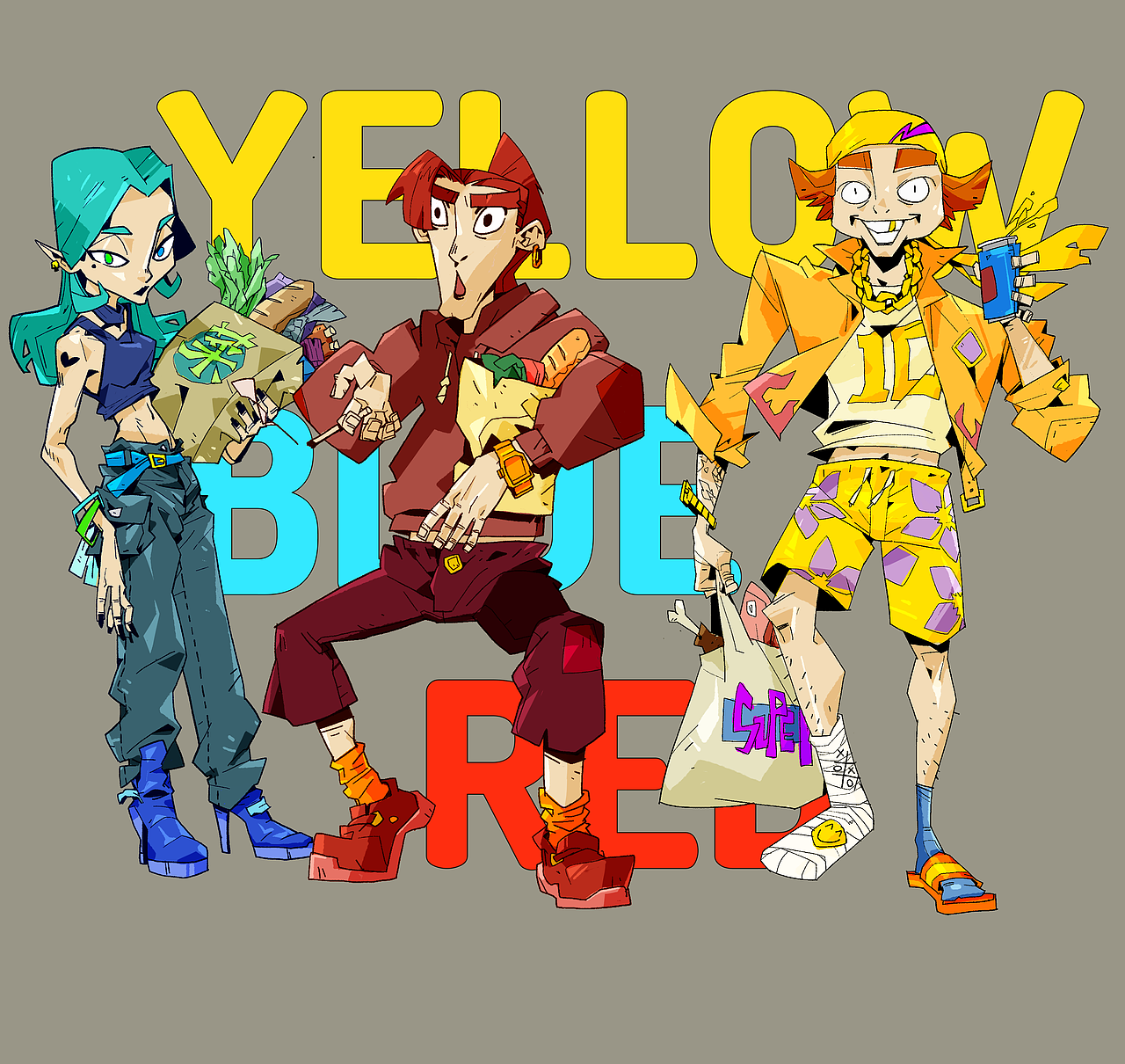 《21年1-3月练习》（图ZMjUwNjA1NTIw） - 创作习作 - 站酷设计师Kreed原创素材 - 站酷ZCOOL