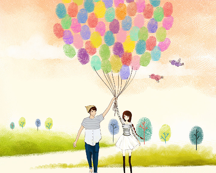 FREE指纹画（图ZMTk4Mjc1MDQ=） - 短片 - 站酷设计师thisin原创素材 - 站酷ZCOOL