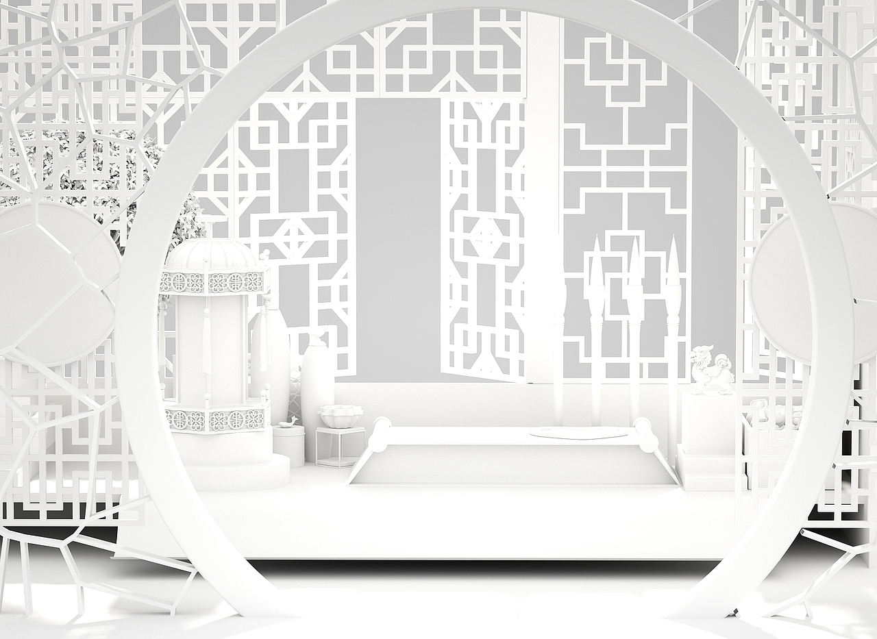 C4D古风建模与场景渲染（图ZMjMyMDc3Njc2） - 电商 - 站酷设计师梦无痕花有意原创素材 - 站酷ZCOOL