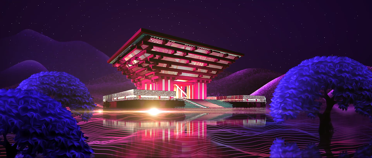 上海印象AE三维层 临摹学习（图ZMjkyMDA3NjI0） - 宣传片 - 站酷设计师月亮凑过来听原创素材 - 站酷ZCOOL