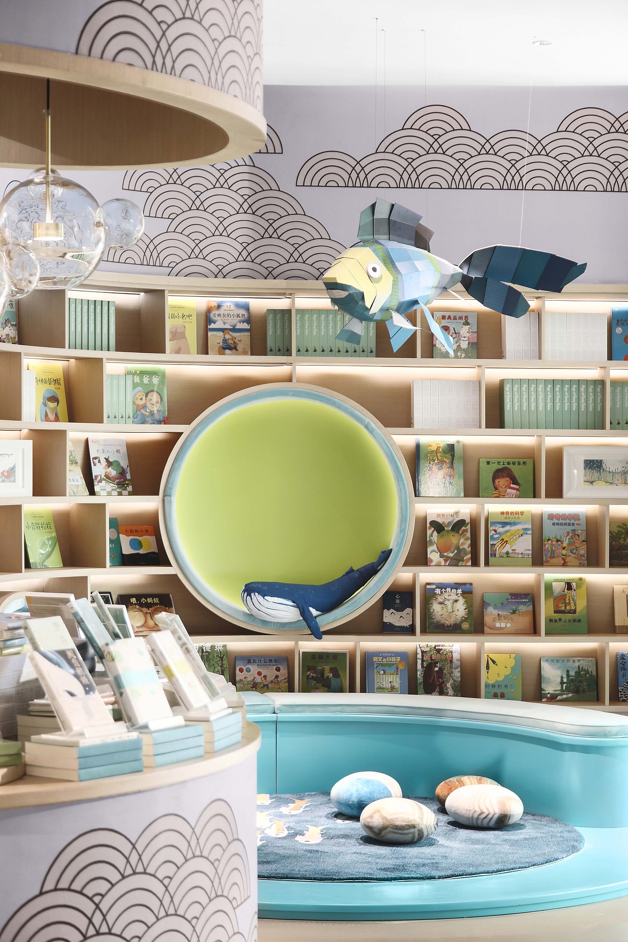 鲤乐荟亲子会所 | 1000m²儿童乐园,自然、纯美、灵动