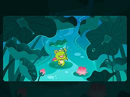 跳蛙小绿表情包