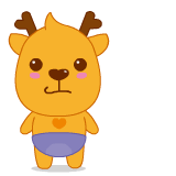 小鹿叮叮卡通表情设计（图ZMjY4NTgyMjg=） - 网络表情 - 站酷设计师fasterman原创素材 - 站酷ZCOOL