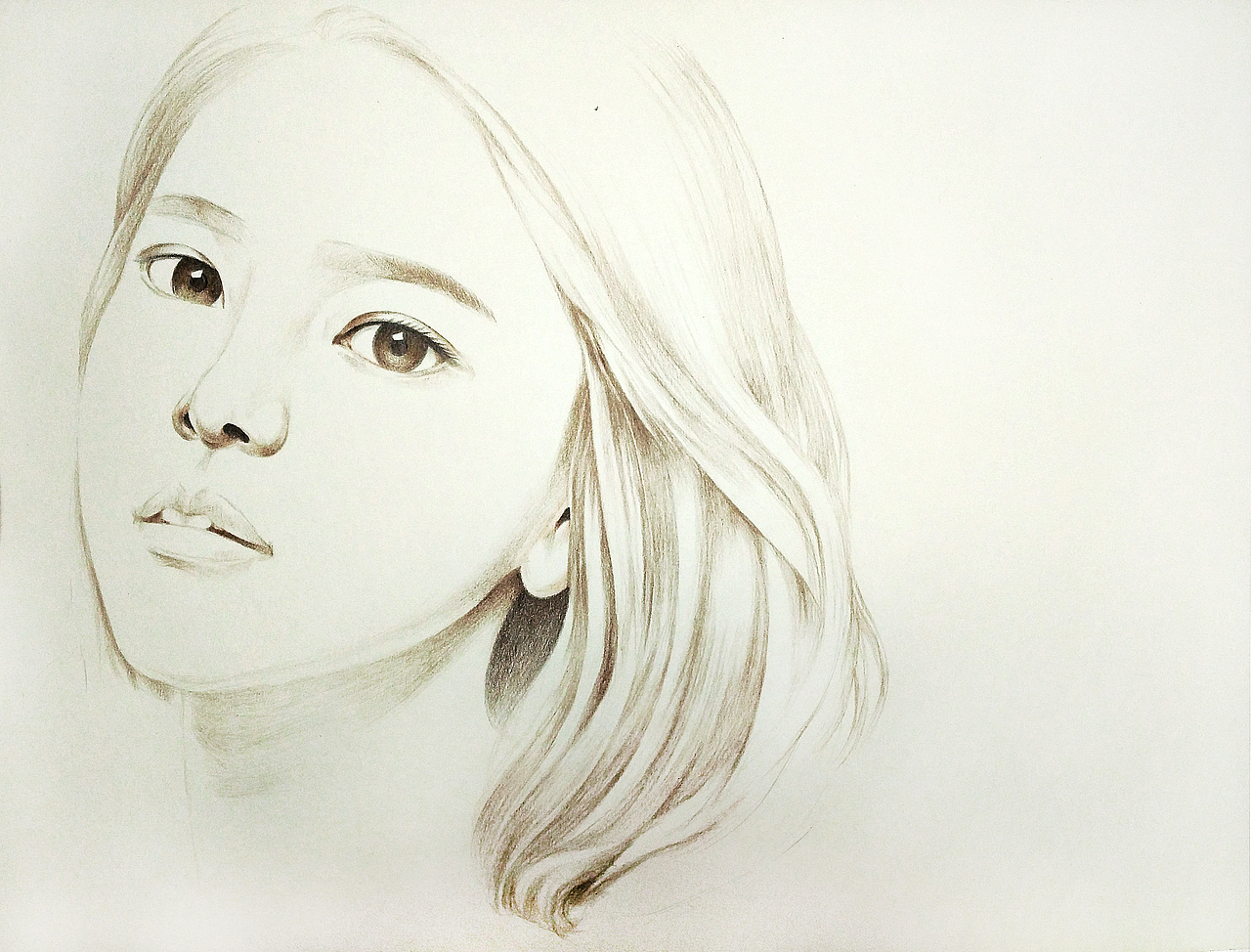 小琦，大眼美女（图ZMzMwNjUzODA=） - 创作习作 - 站酷设计师谢昊伊原创素材 - 站酷ZCOOL