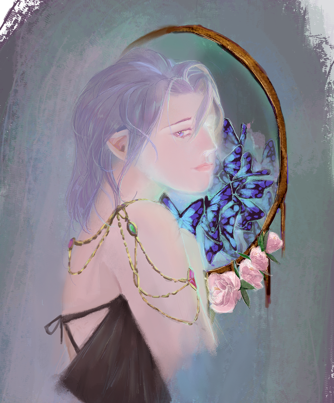 招蜂引蝶（图ZMjM1MDU3MDM2） - 游戏原画 - 站酷设计师金美罗原创素材 - 站酷ZCOOL