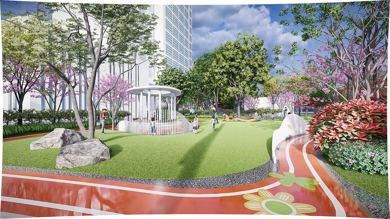 街头小游园 儿童友好社区（图ZMjczNTc1OTky） - 景观设计 - 站酷设计师梁西凹原创素材 - 站酷ZCOOL