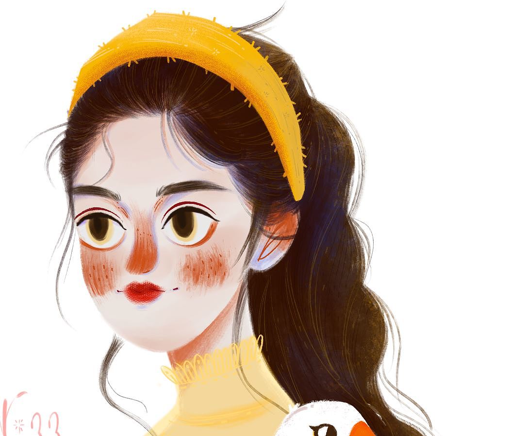 画一画谭松韵小姐姐呀