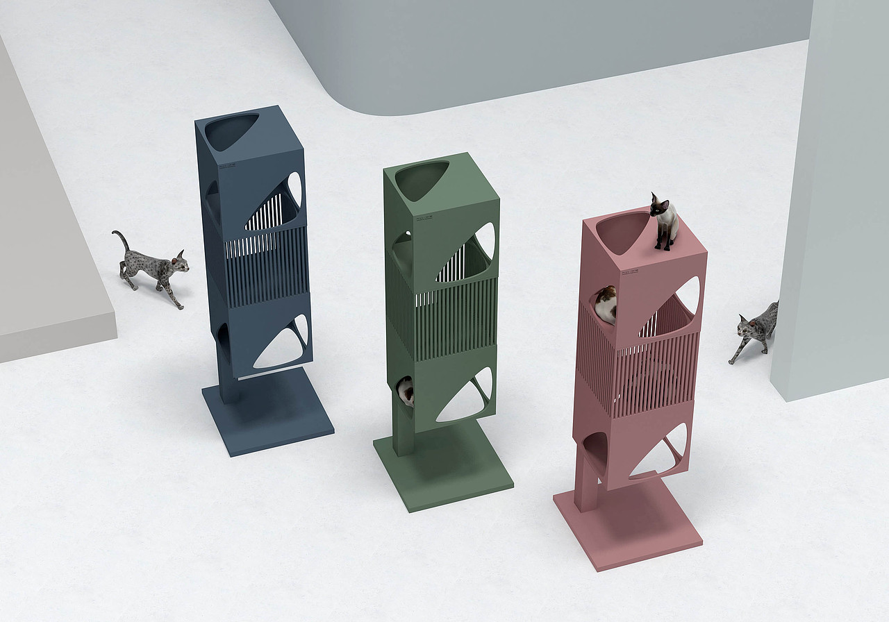 出于名家,自然不凡——你从来没有见过的猫爬架设计