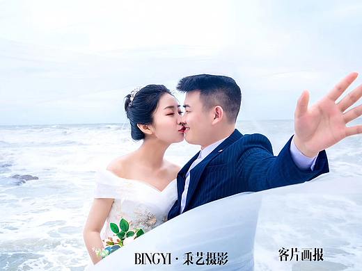 BINGYI·秉艺摄影 - 时光印记，海景婚纱照记录幸福瞬间