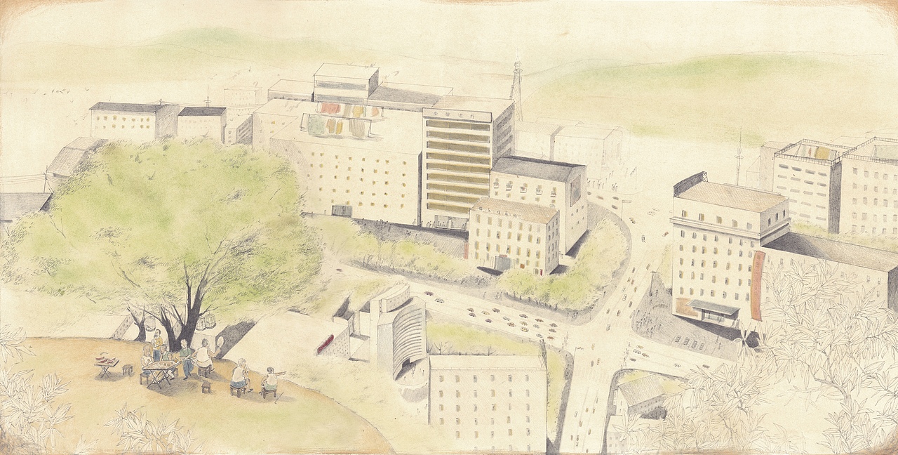 《爷爷和他的朋友们》浙江教育出版社（图ZMjIwMjQzNDA4） - 绘本 - 站酷设计师梁灵惠原创素材 - 站酷ZCOOL