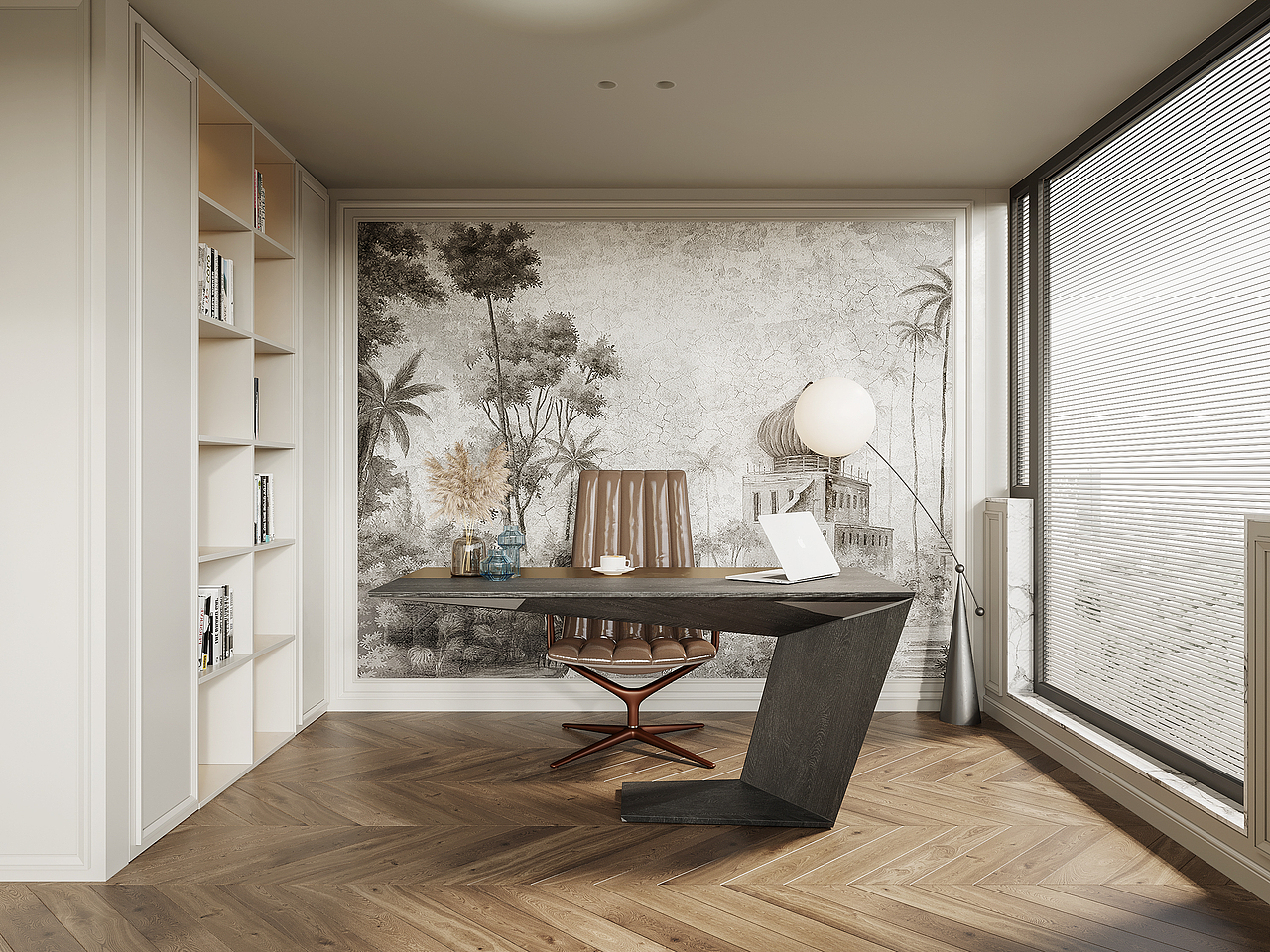 现代混搭风格效果图表现