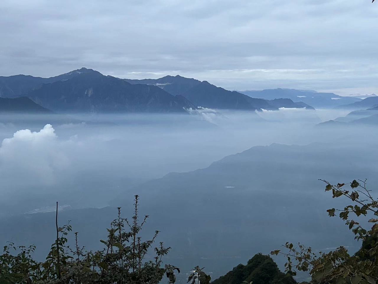 赵公山美景
