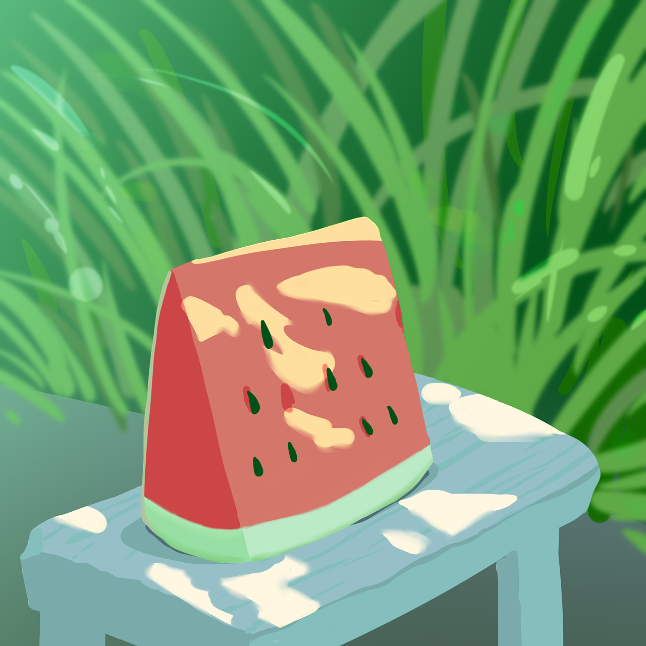 关于夏日的一些小画