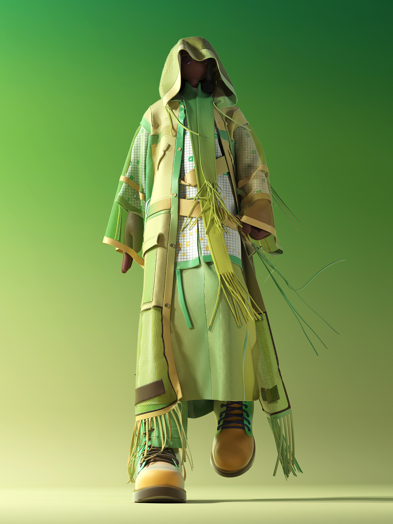 C4D角色穿搭集（图ZMjUwNjk0NzA0） - 人物/生物 - 站酷设计师007腾飞原创素材 - 站酷ZCOOL