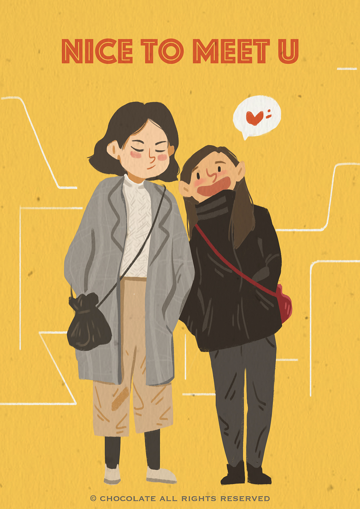 黑妹与她的朋友们（图ZOTg4MDQxNzY=） - 商业插画 - 站酷设计师巧克力黑妹原创素材 - 站酷ZCOOL