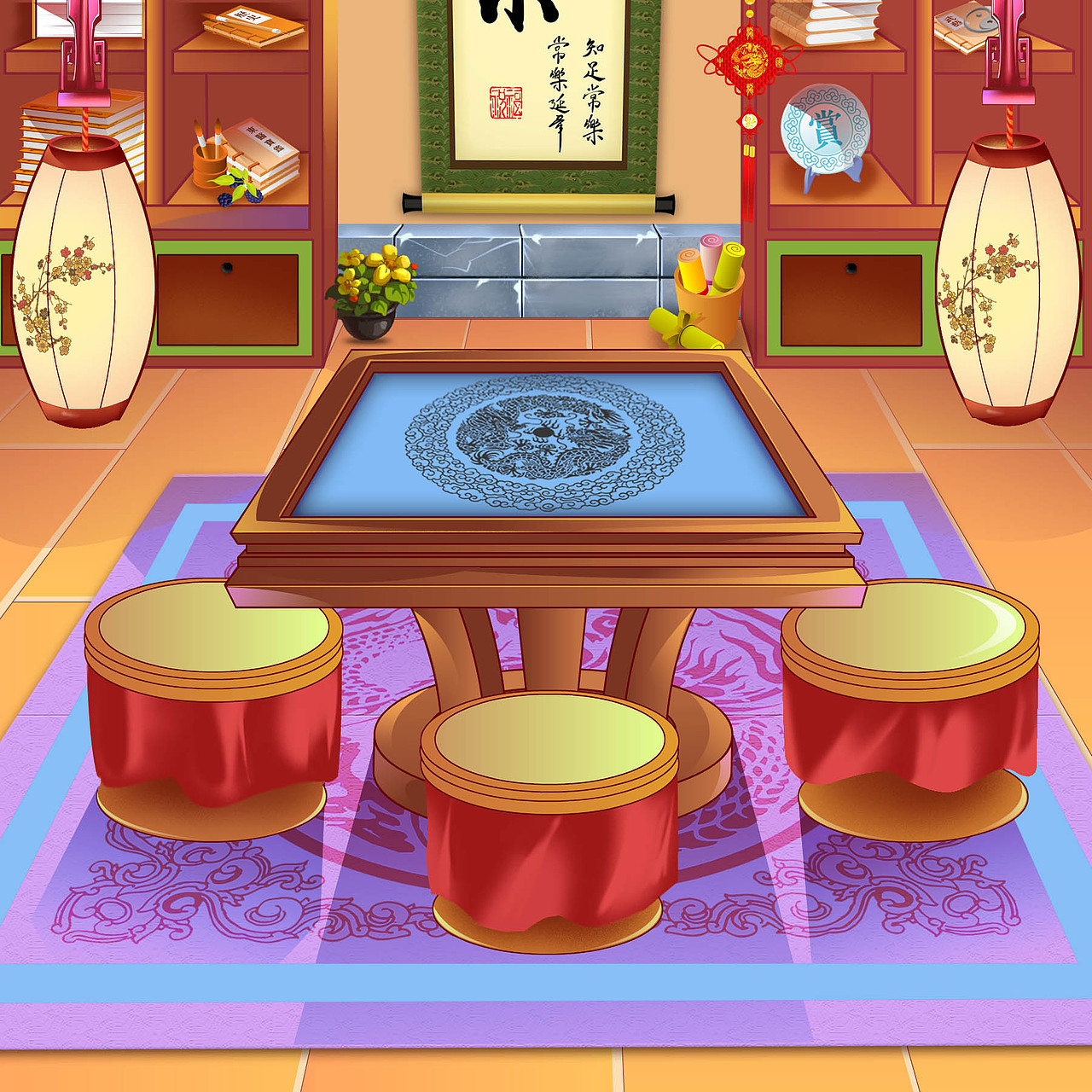 棋牌类游戏UI（图ZMTUxNDY2MTI=） - 游戏UI - 站酷设计师牛仔略忙原创素材 - 站酷ZCOOL