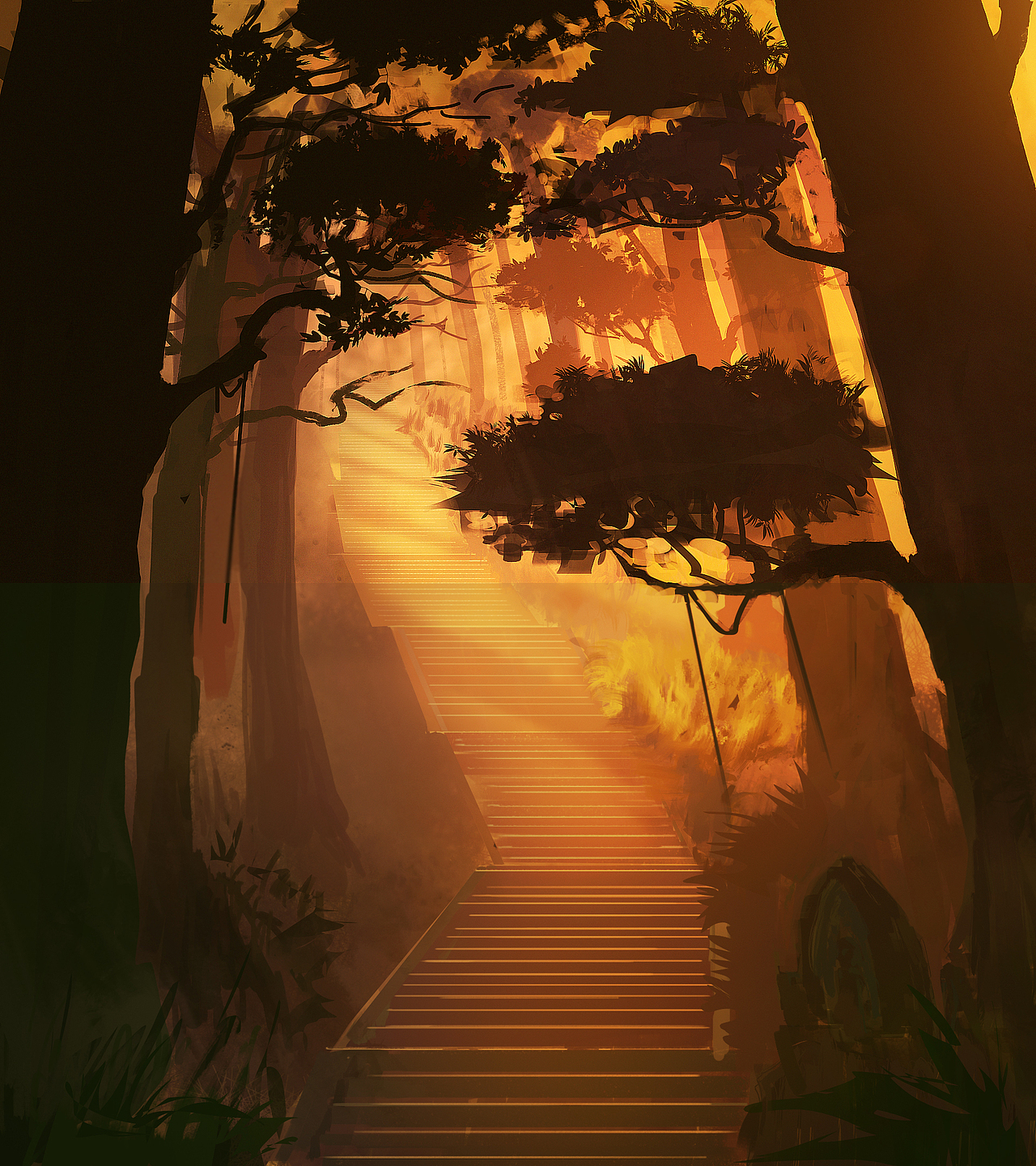 一个废掉的动画短片的气氛图