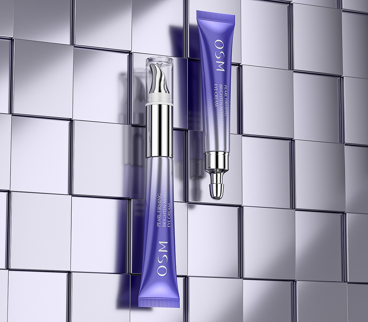 欧诗漫美妆化妆品渲染第三弹