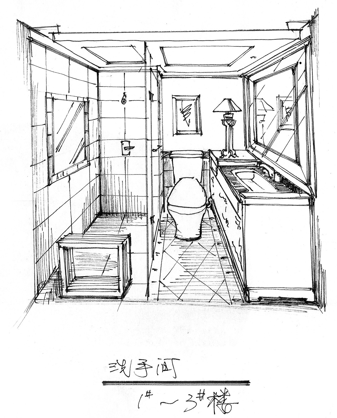Genesis未建成设计--第九寨手绘方案（图ZMzQzNjcwNTY=） - 建筑设计 - 站酷设计师designGlenn原创素材 - 站酷ZCOOL