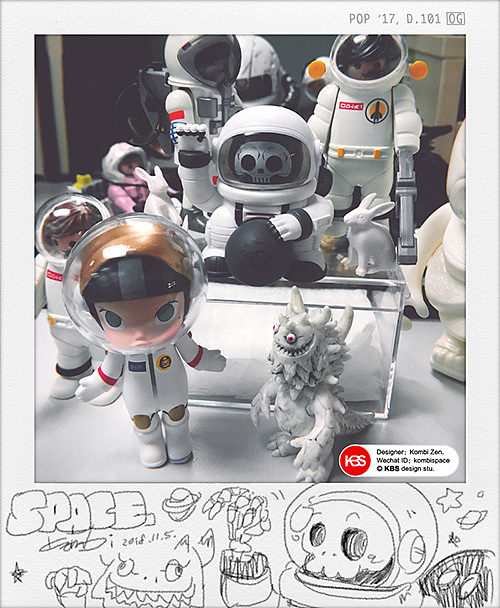 20181105
招財宇航員 -- 日本紅白之骷顱白組