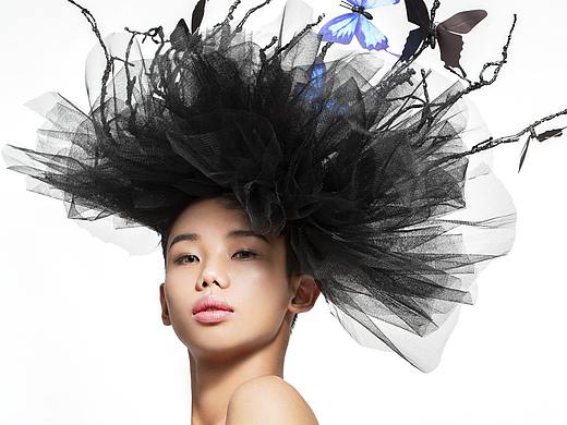 學(xué)員服裝作品（個(gè)人主頁-ZMjQ4MzE2MDA=） - 人像攝影 - 站酷設(shè)計(jì)師粵港芭莎美業(yè)集團(tuán)原創(chuàng)素材 - 站酷ZCOOL