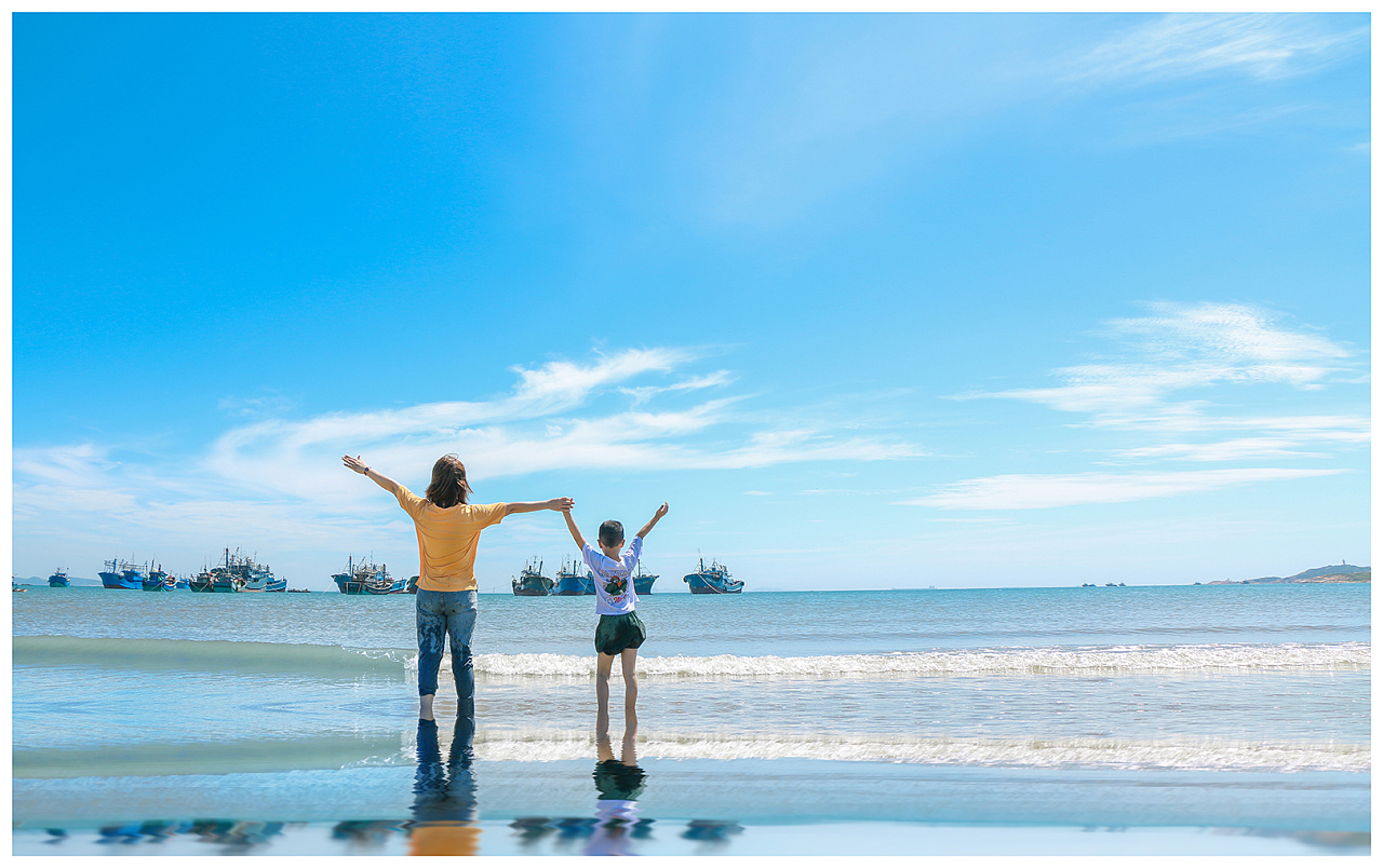 又见惠安岞海印象——儿童户外写真 小清新宝宝照拍摄