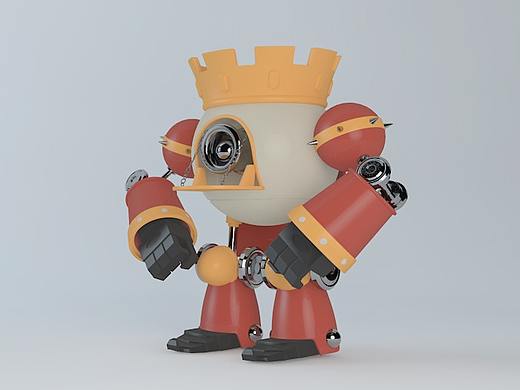 【c4d】菜鸟的成长记录10-中世纪斗士练习