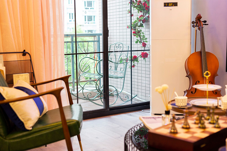 【蔷薇花园】—一杯花茶，一本书，听着歌，与世隔绝