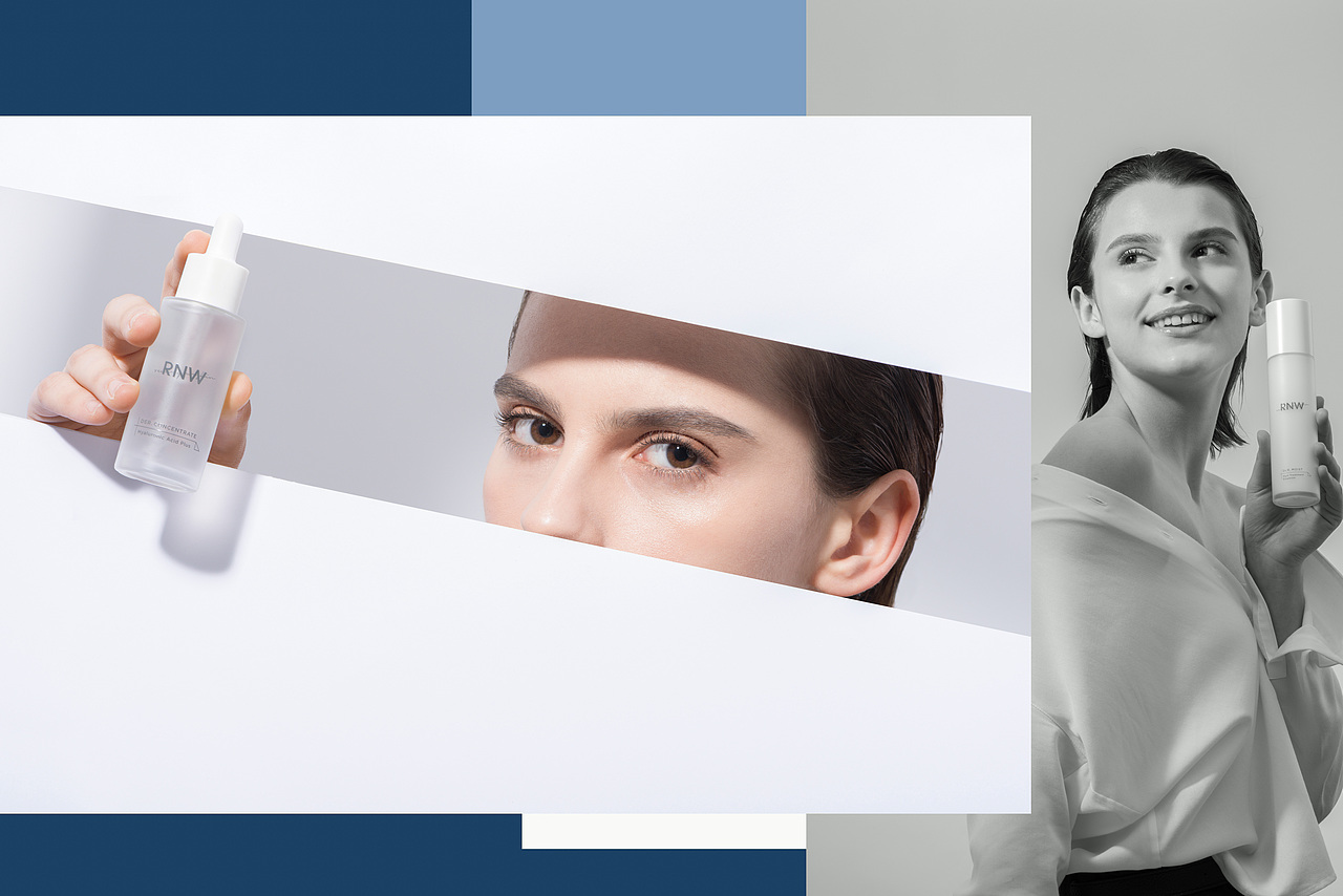 RNW护肤品艺术创意静物/人物产品平面摄影