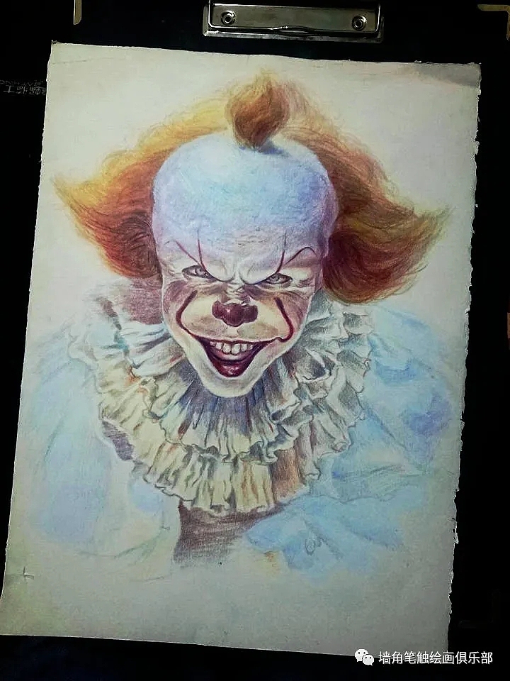 彩铅教程r级恐怖惊悚升级小丑回魂2让人上头