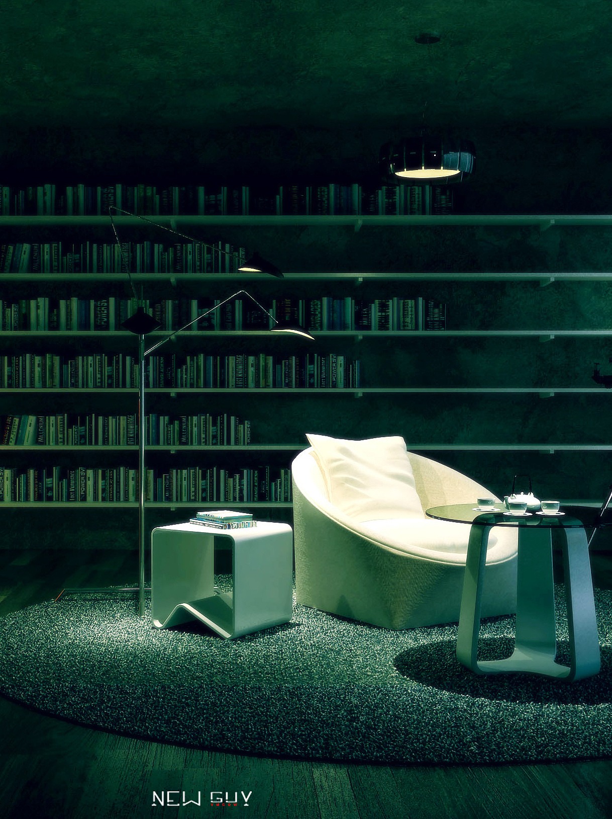 书房装修效果图